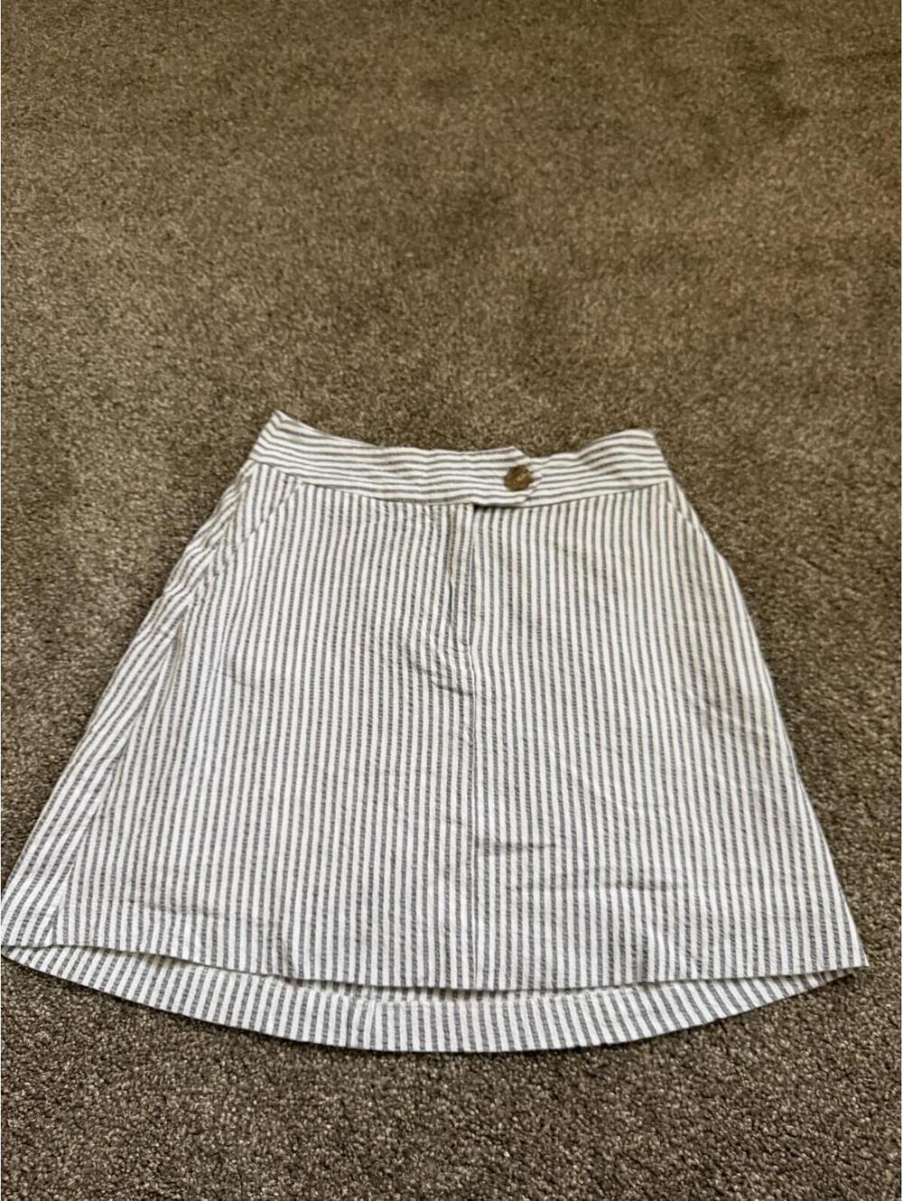 Court&rowe striped mini skirt